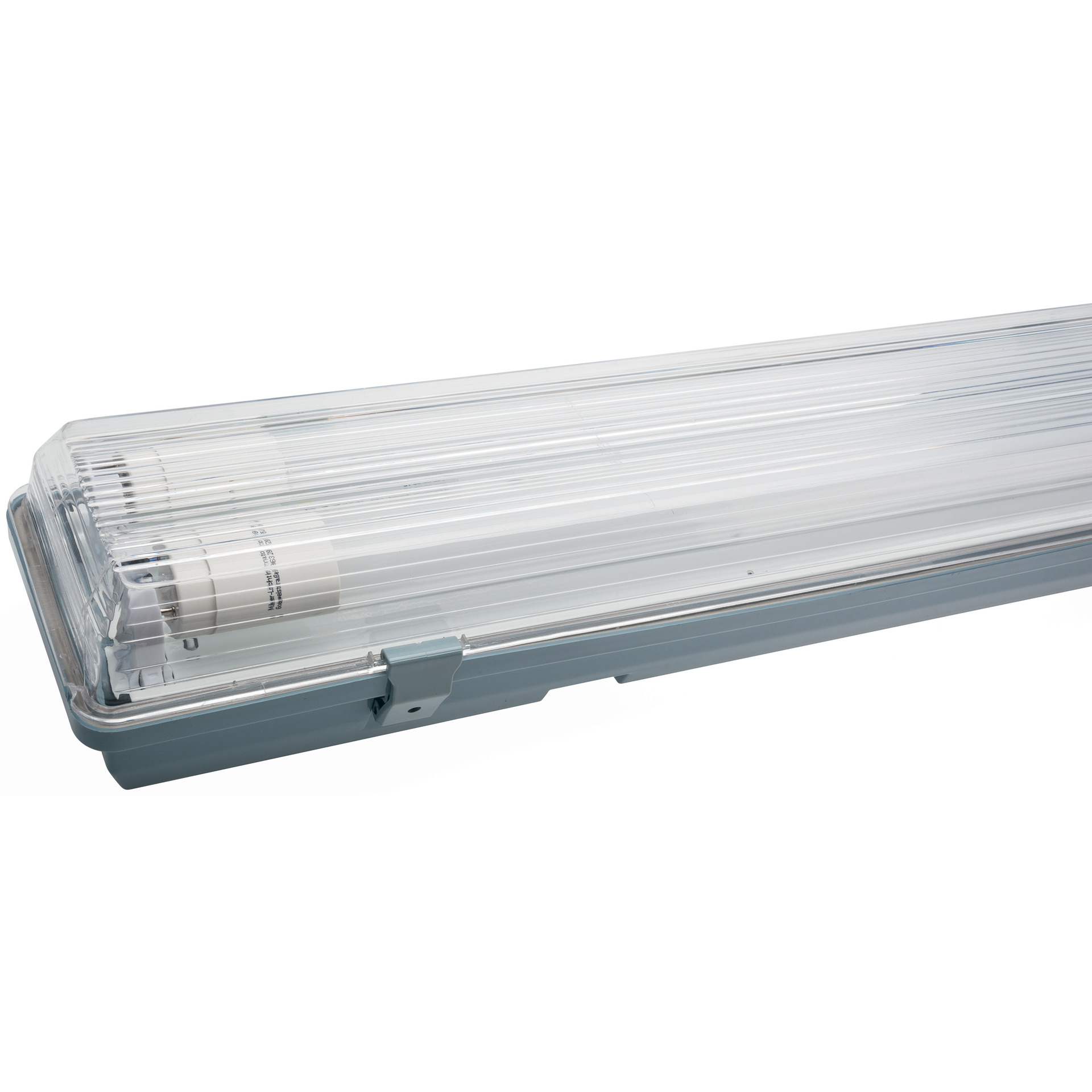 Mller Licht 48-W-LED-Feuchtraumwannenleuchte Aqua-Promo- 2-flammig- 4400 lm- 4000 K- IP65- 150 cm unter Beleuchtung